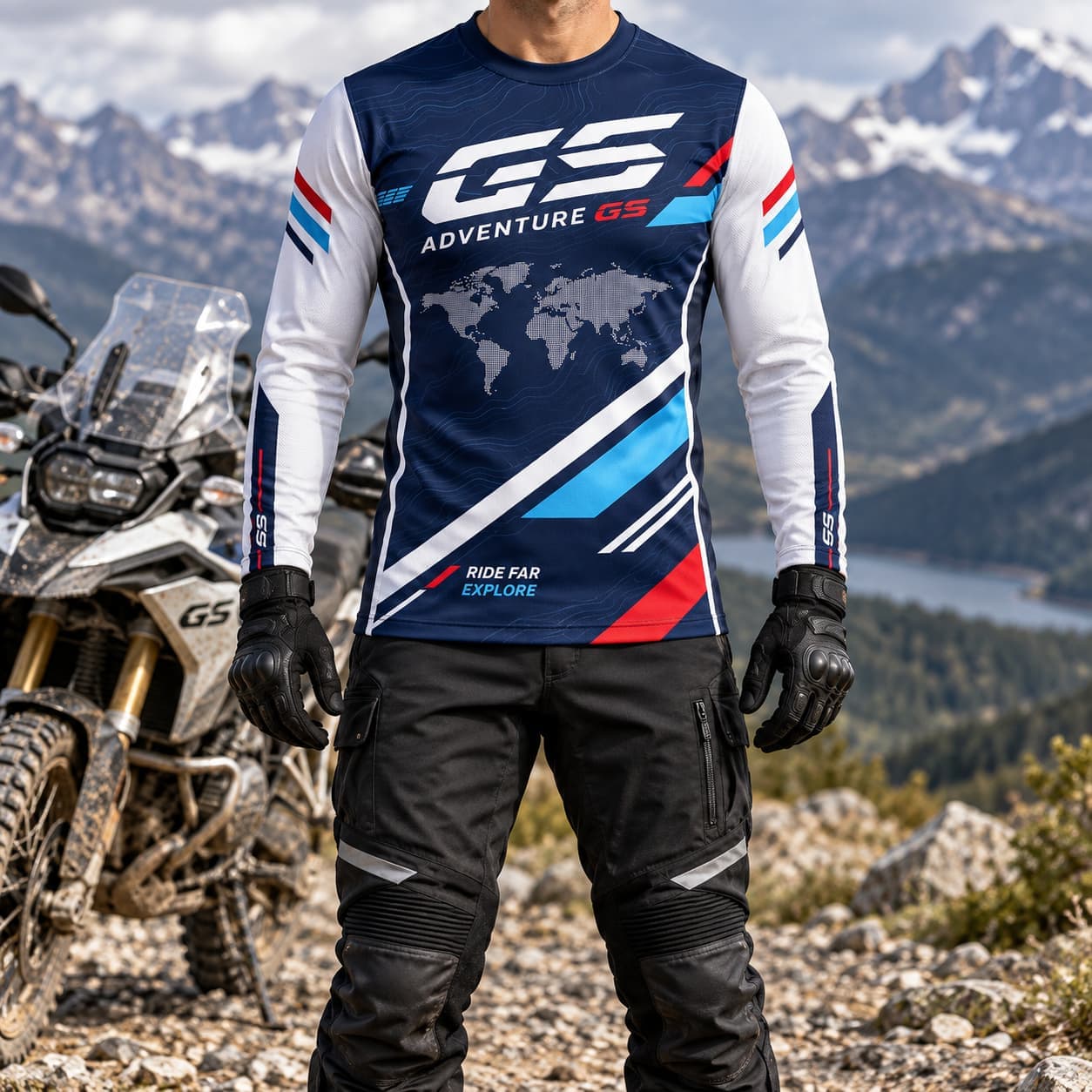 Outdoor Adventure Outfit - تيشيرت رجالي من GS Adventure، قميص