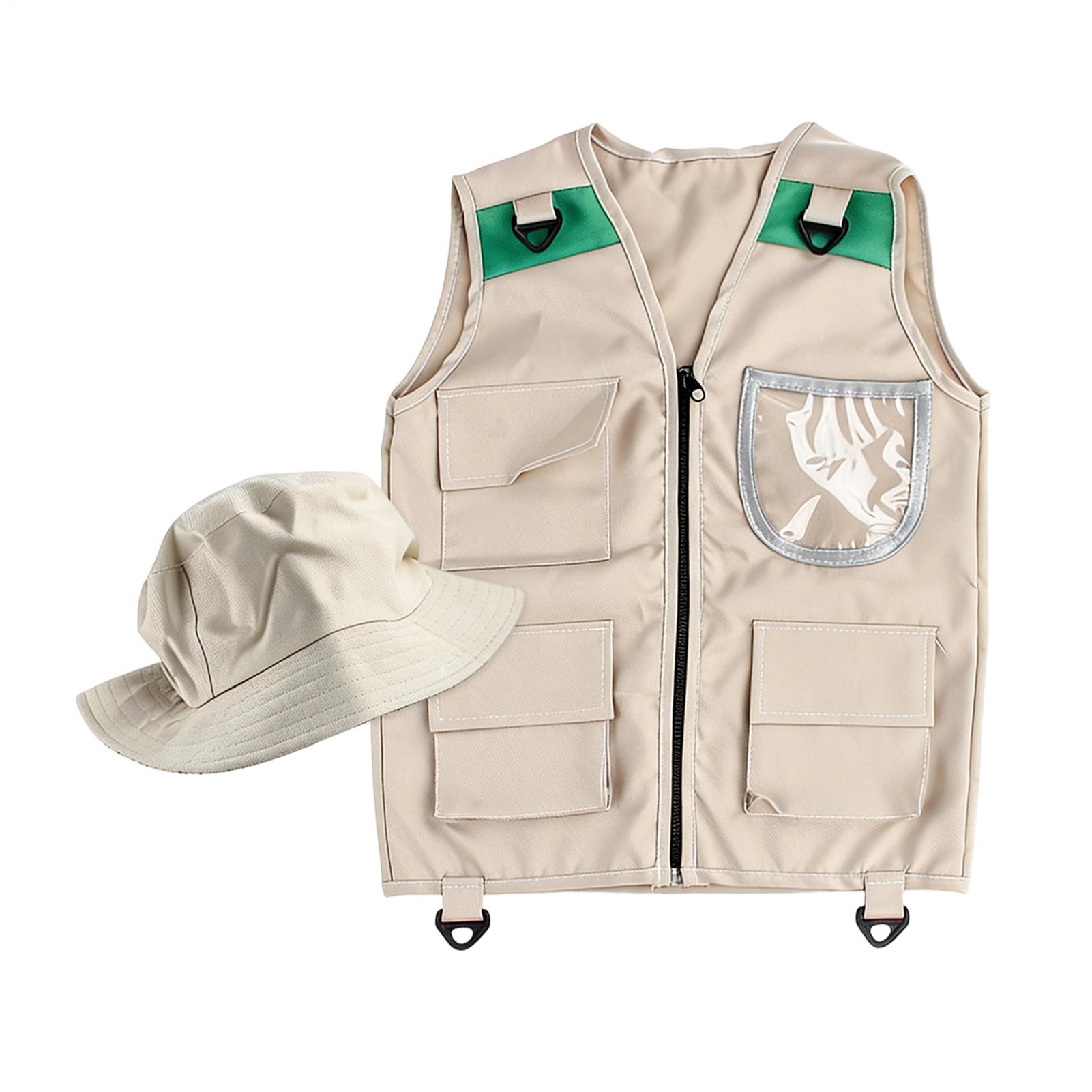 Outdoor Adventure Kit For Kids - طقم ألعاب تنكرية للأطفال: قبعة مستكشف