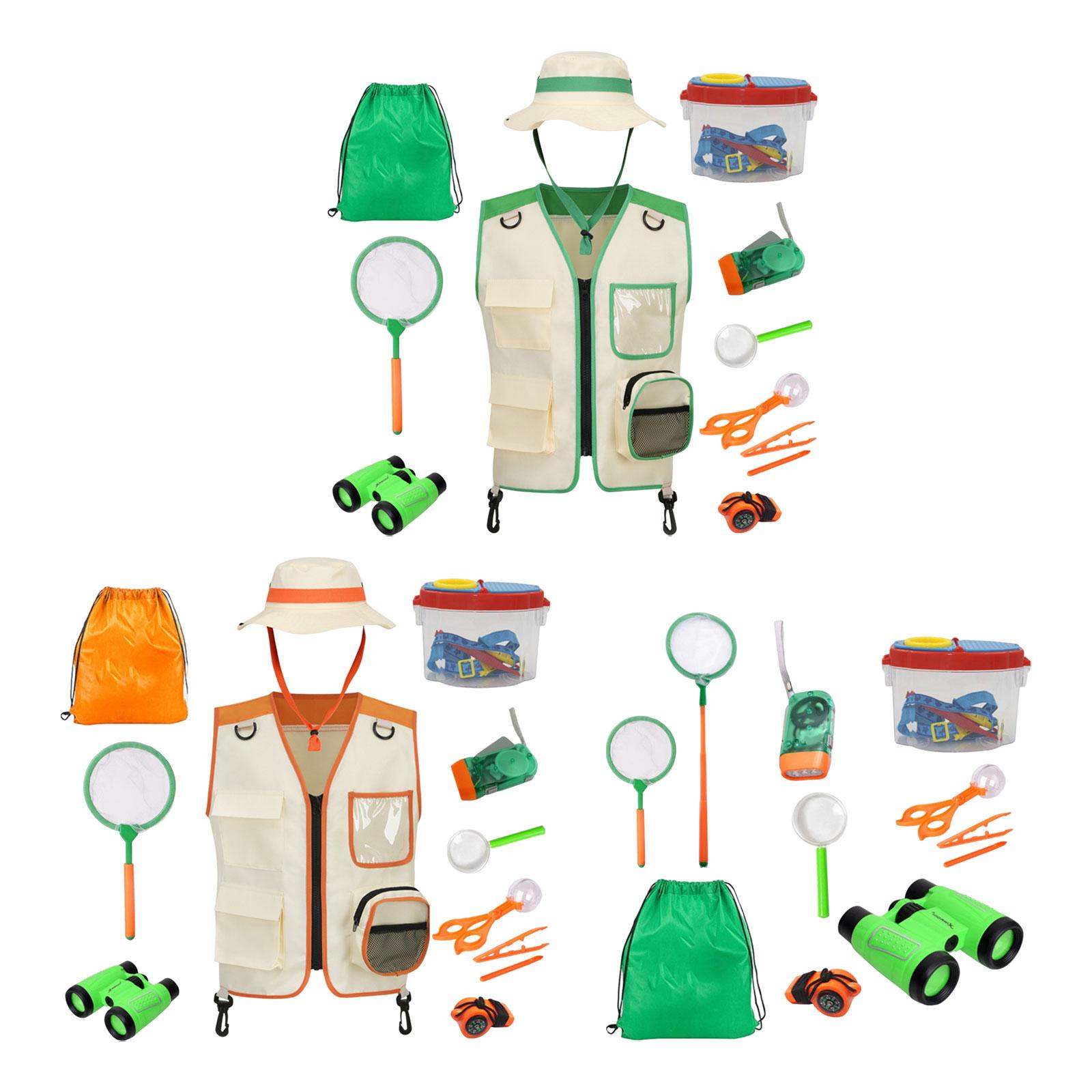 Outdoor Adventure Kit For Kids - سترة كارغو للأطفال لمغامرات الهواء الطلق،